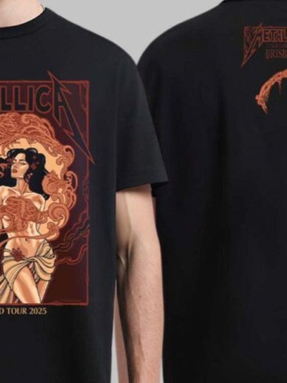 Metallica M72 Brisbane 2025 Unisex T Shirt
